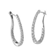 Buy Uneek Earring,  in 14K White Gold