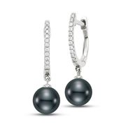 Buy Diamond Drop Ball Earrings