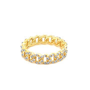 Buy Diamond Ladies Eternity Band in 14K Yellow Gold 