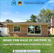 Home For Sale 14432 INGLESIDE AVENUE,  DOLTON,  IL