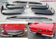 Volvo P1800 S/ES bumper (1963–1973) by stainless steel  