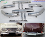 Volvo PV 444 bumper (1947-1958) by stainless steel   