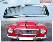 Volvo PV 544 Front Grill New  Volvo PV444/ PV544 Stainless Steel Grill
