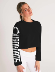 Buy Black Cropped Sweatshirt