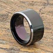 Black Tungsten Carbide Rings