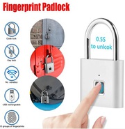 Buy portable keyless smart fingerprint padlock