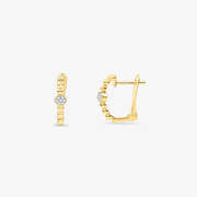 Diamond Hoop Earrings for Women