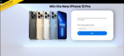 Get a iPhone 13 Pro Now!