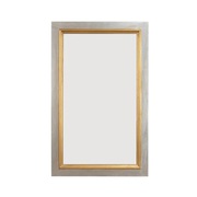 Lillian Home | Decorative Niko Silver and Gold Wall Mirror
