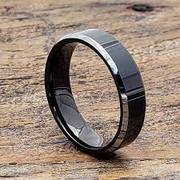 Black Tungsten Carbide Rings