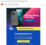 Free iPhone 14 Pro Max Giveaway