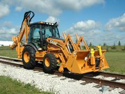 Friction Drive HI-RAIL SWING LOADER - mitchell-railgear