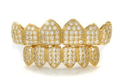 Top-quality Plain Gold Grillz | San Antonio | Exotic Diamonds