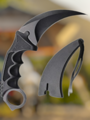 Tactical Black Karambit Knife FREE! 