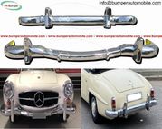 Mercedes 190 SL bumper (1955-1963) by stainless steel 