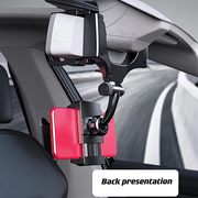360° Swivel Rear View Mirror Phone Mount