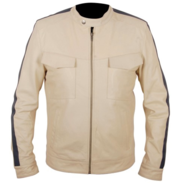 Buy NFS Need For Speed Off White Racing Leather Jacket with 10% Off!