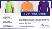 Premium T-Shirt Printing Services in Atlanta - 3V Printing Store
