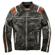 How Black Distressed Leather Jackets Became a Fashion Phenomenon