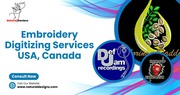 Embroidery Digitizing Service In USA : Natural Designz