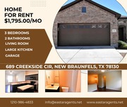 Home For Rent ,  689 Creekside Cir,  New Braunfels,  TX 78130