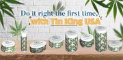 Premium Custom Child Resistant Tins USA | Safe & Stylish