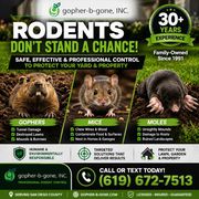 Professional Gopher & Rodent Control Services | Gopher-B-Gone