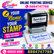Fast Rubber Stamp Service in Bangalore | Online Service | Rubber St